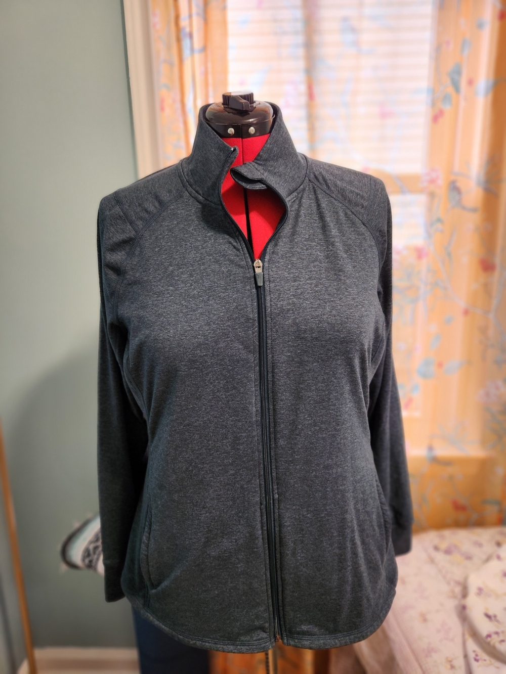 Forest Green Full-Zip Jacket
